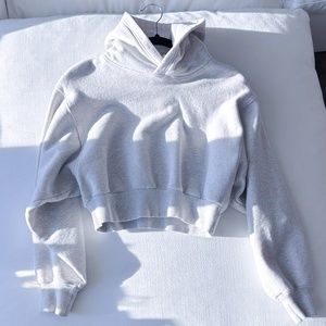 ARITZIA TNA CROPPED HOODIE -S